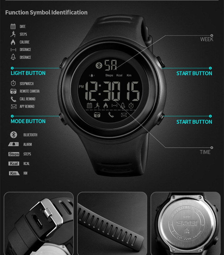 Trendy sport smart watch waterproof relojes inteligentes