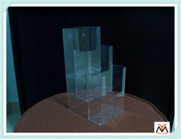 desktop acrylic brochure holder,clear acrylic brochure stand,a5 brochure holder