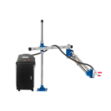 Automatic pulse fiber laser cleaning machine