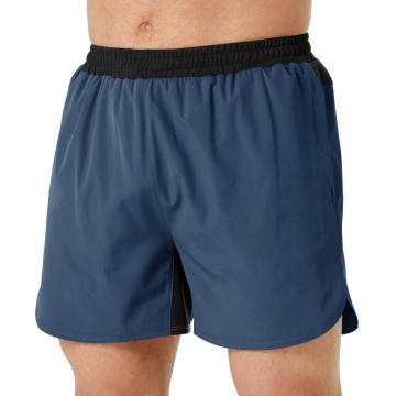 Elastiska midjesportshorts med ficka för män