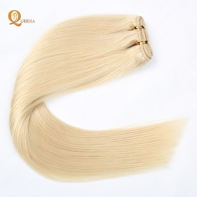 Virgin Remy Raw Cuticle Human Hair Extension Weft Vendor Remi European Hair