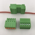 3.81mm pitch 5 pin spring pluggable terminal block