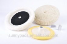 [Shine-Mate] 7" Single Side Wool pad With Velcro For Heavy Cutting