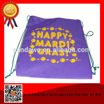 Logo Printed Customized Logo cotton bag drawstring