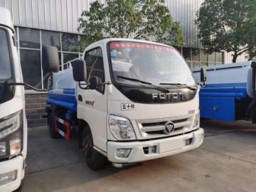 foton 4x2 icone water bottle truck