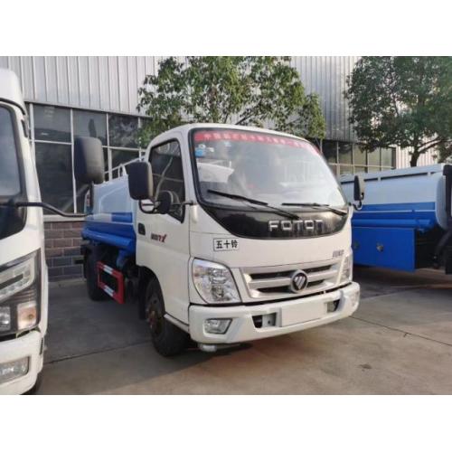 foton 4x2 icone water bottle truck