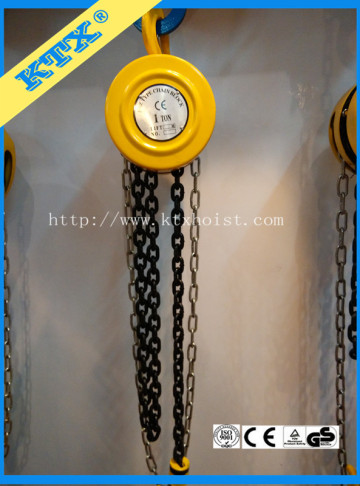 HSZ manual pulley block / chain hoist / chain pulley block / manual hoist