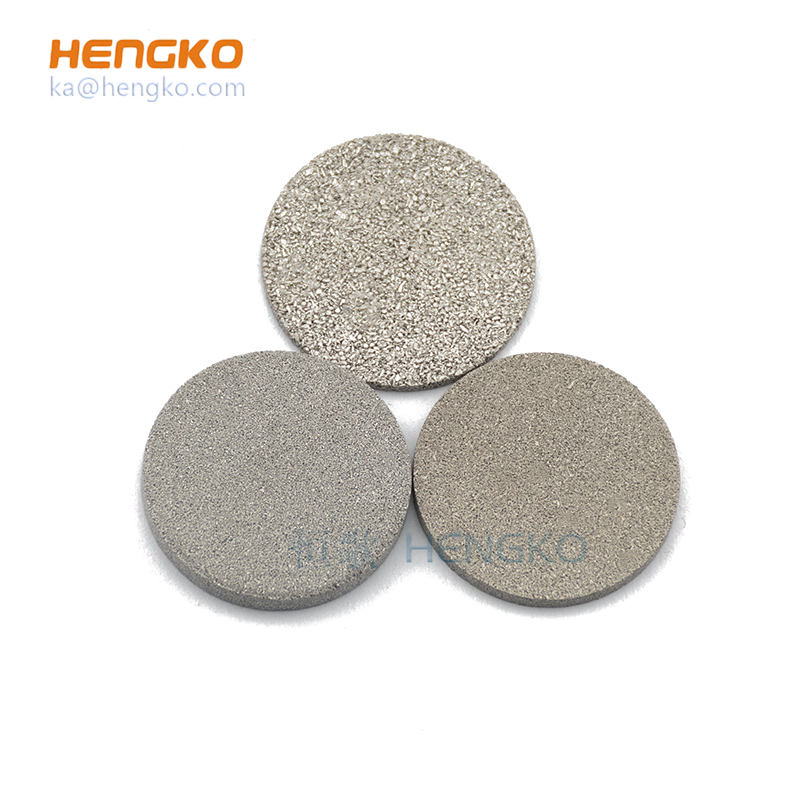 sintered microporous metal stainless steel SS 316L bronze filter strainer disc