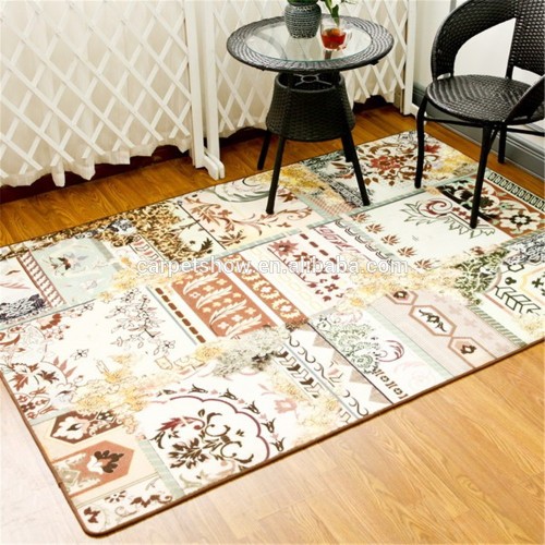 New product customized digital printed rugs