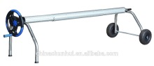 Pool Solar Roller and Pool Cover Reel with Gear Wheel