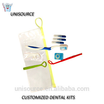 Portable cheap gift dental kits