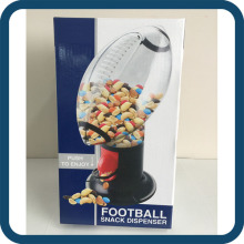 Football Snack Dispenser,Candy Dispenser,Food Storage Dispenser