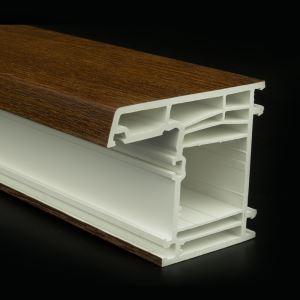 Plastic uPVC Window Frame Profiles