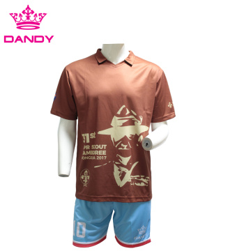 Customized soccer club uniforms