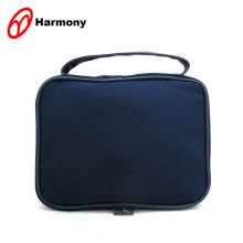2017 new product hanging navy cotton cosmetic bag