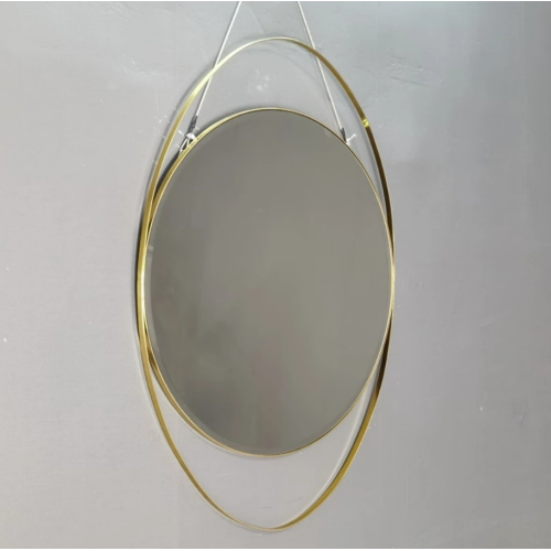 Miroir de chambre moderne anti-horaire