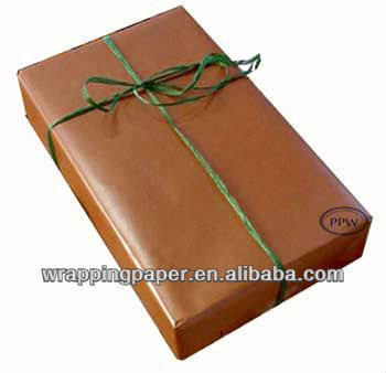 Cheap copper wrapping paper solid color printing