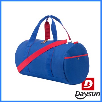 promotional travel duffel bag blue