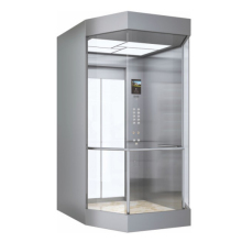 Glass panoramic passenger elevator