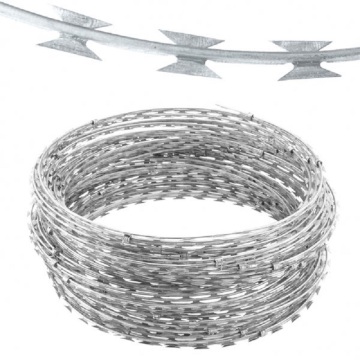 Stainless Steel Razor Barbed Wire for Airport Fence - Electric Razor Wire
