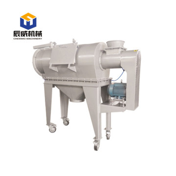 horizontal airflow sifter flour screen machine