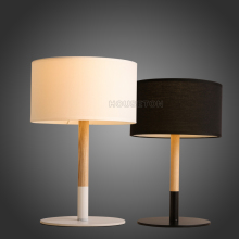 American Style Wood Table Lamp for Bedroom