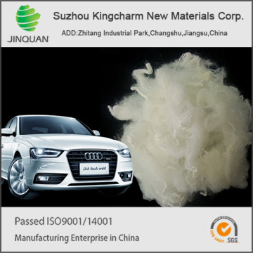 high quality PET fiber for auto fabric