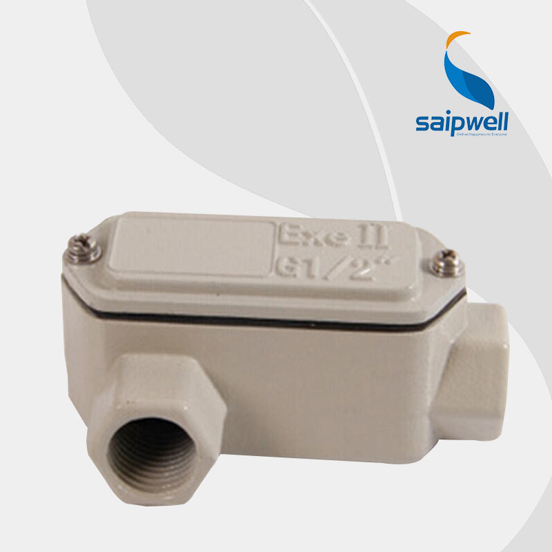 Saipwell/Saip explosion proof junction box enclosure panel Die Casting Aluminium round electrical junction box