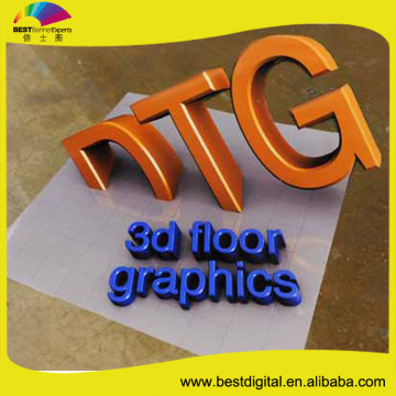 3d floor sticker sticker printing for sale