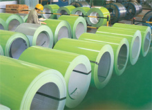 Color coated steel plate