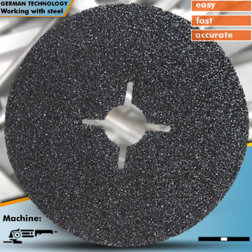 5'' Abrasives Fiber Disc silicon carbide fiber disc