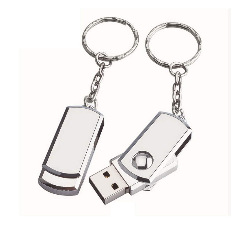 Promoción de metal promocional Display USB con cordón