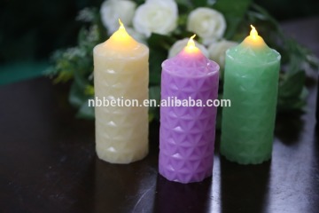 LED pillar wax candles flameless flicker led candles led tealight candles