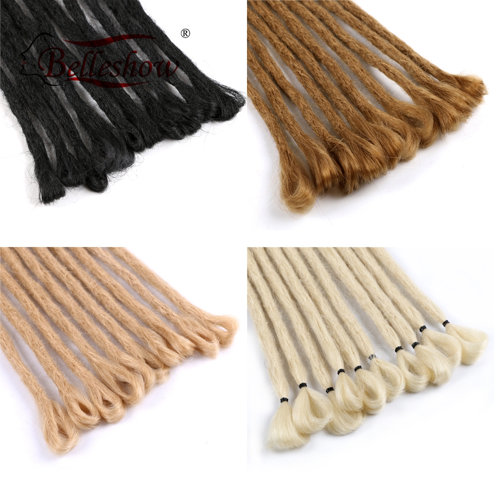 Hot sell wholesale 20inch  soft dreadlock braids Dreadlocks Hair Extensions synthetic dreadlock