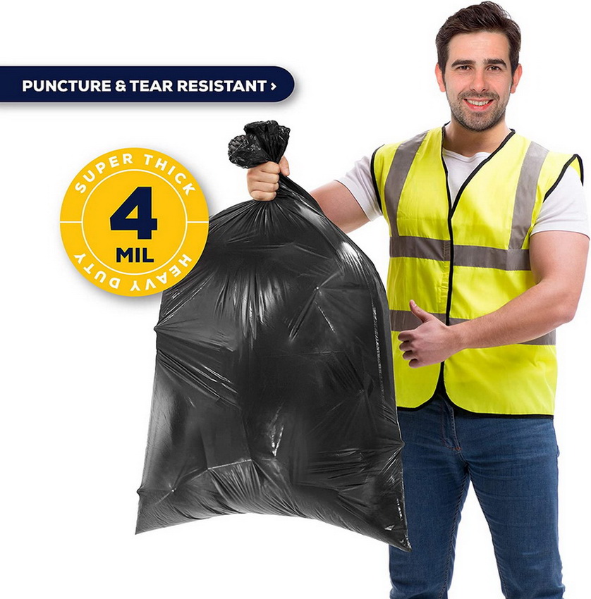 yard waste plastic packing bag