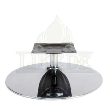 Chrome Metal Lift Rotating Leisure Round Sofa Base