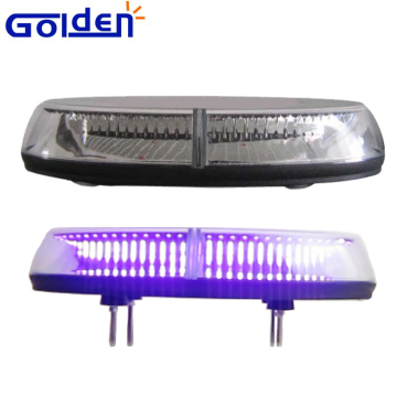 Emergency light bar blue blazer magnetic base mini light bar