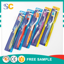 Top quality custom logo soft bristles adult toothbrush