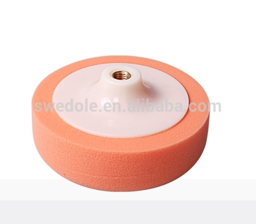 soft color polishing foam pad for car polishing