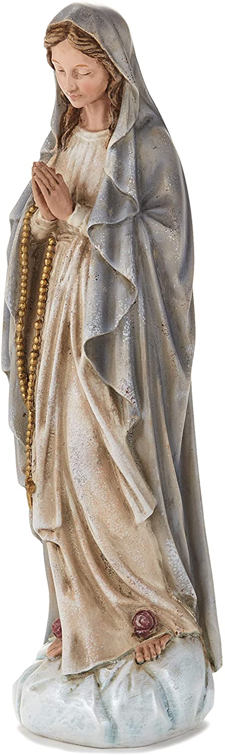 Saint Mary Figurine Garden Accent Staty