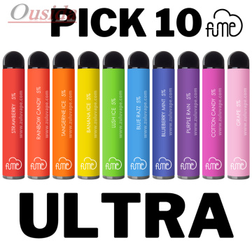 Fume ultra jetable vape 2500 Puffs stylo