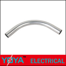 Galvanized Conduit Elbow Electrical Metallic Tubing , Emt Bend