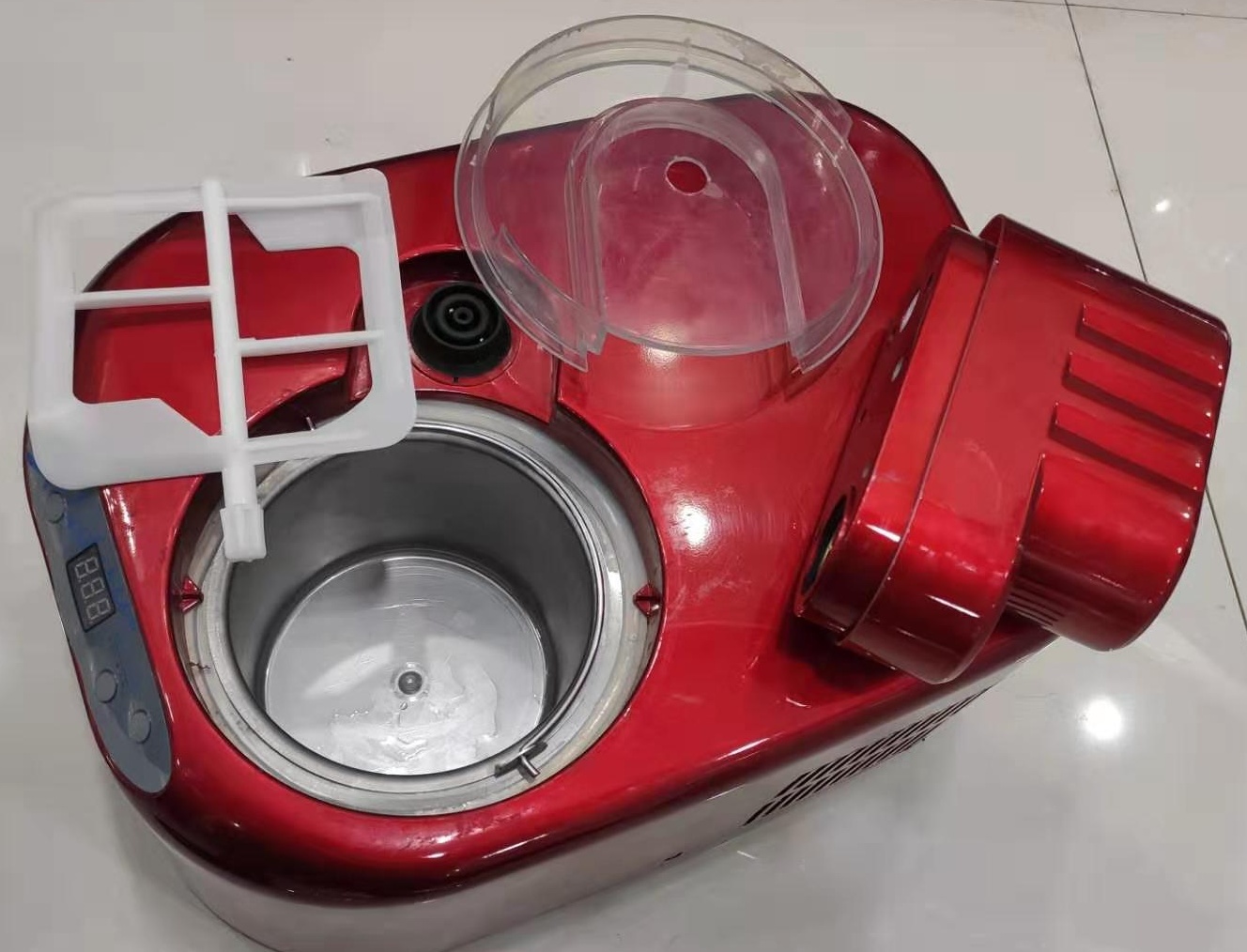 Skräddarsydd mini bärbar glassmaskin för hemmaglassmaskin