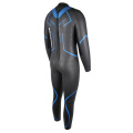 Pria seaskin kulit halus 3/2mm triathlon wetsuit