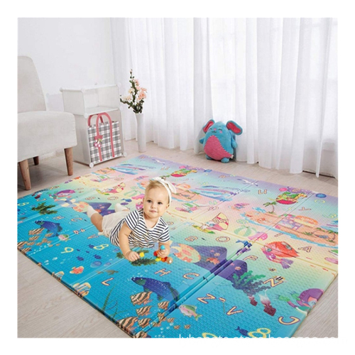 Round Soft Cotton Baby Crawling floor carpet Washable
