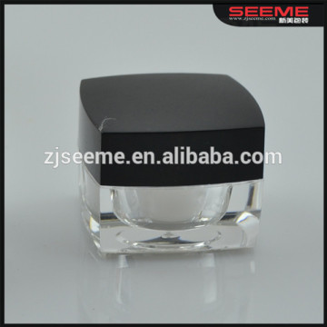 mini square plastic containers 5ml ,square small plastic containers 5g