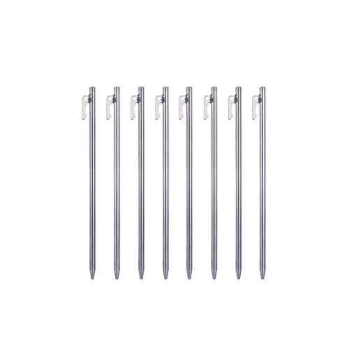 Customized Ultralight Heavy Duty Titanium Tent Stake