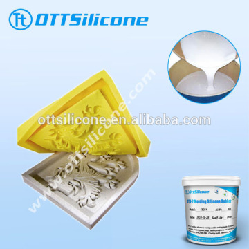 Silicone Make Plaster Molds for Crafts