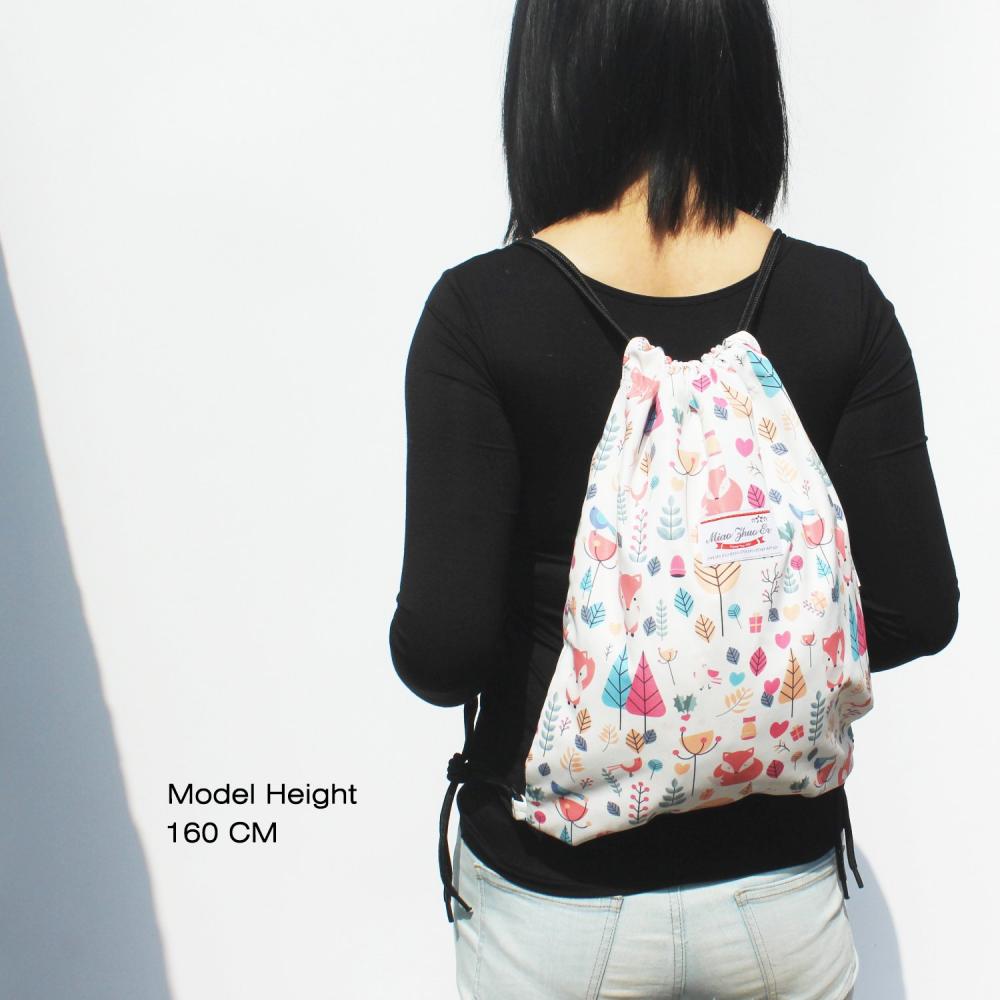 Leaf Drawstring Bag 5 Leaf Drawstring Bag 5