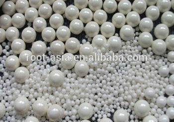 Zirconium silicate ceramic beads for grinding